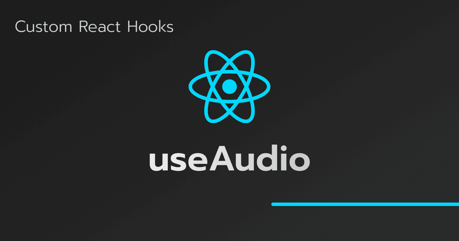 React Hooks Personnalisés : useAudio
